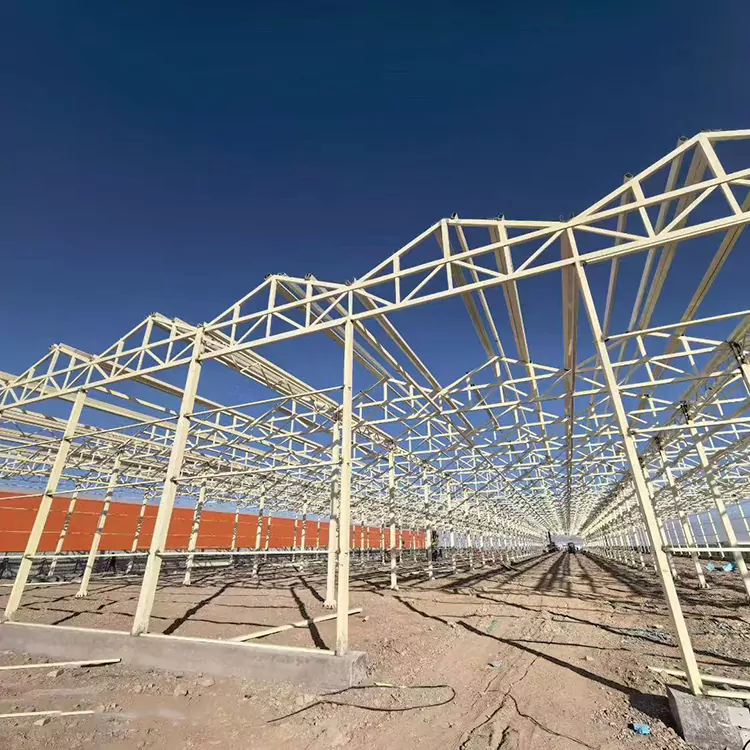 Rangka Rumah Hijau Keluli Bergalvani