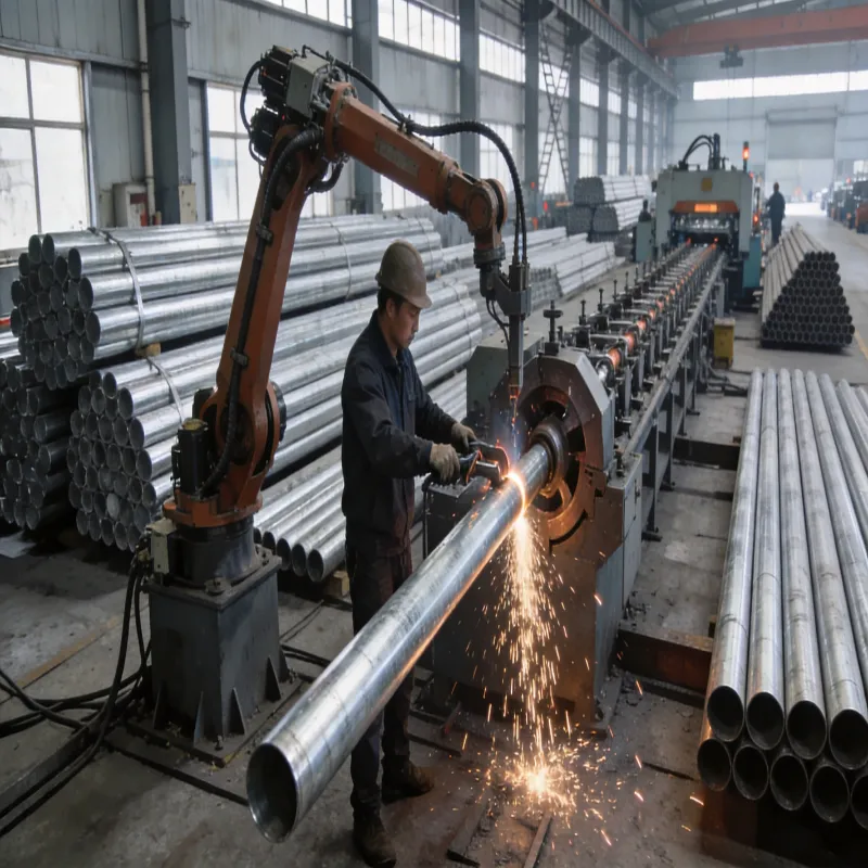 Hot-Dip Galvanized Greenhouse Pipe